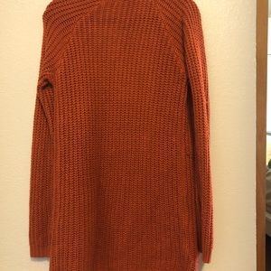 Burnt orange cozy sweater